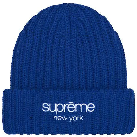 Supreme Chunky Rib New York Beanie